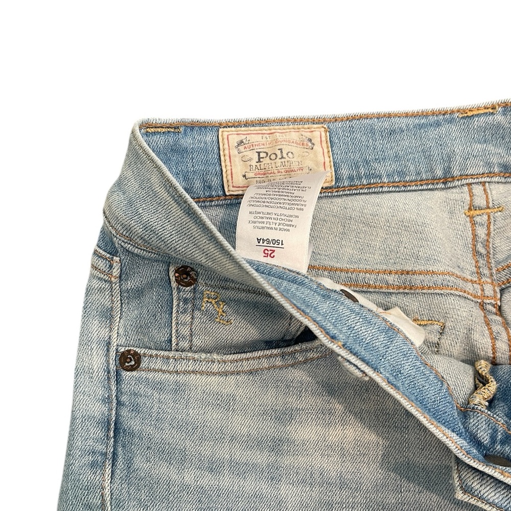 Polo Ralph Lauren Tompkins Lightweight Skinny Crop Jeans in size 25 - Picture 4 of 4